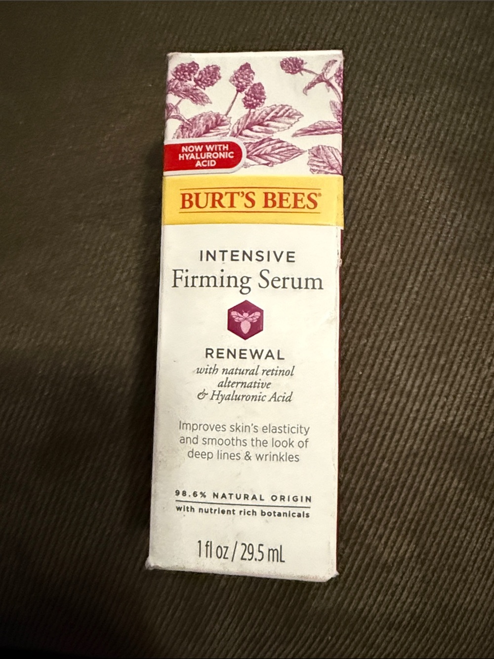 Burt's Bees Intensive Firming Serum - Pink, Yellow, White